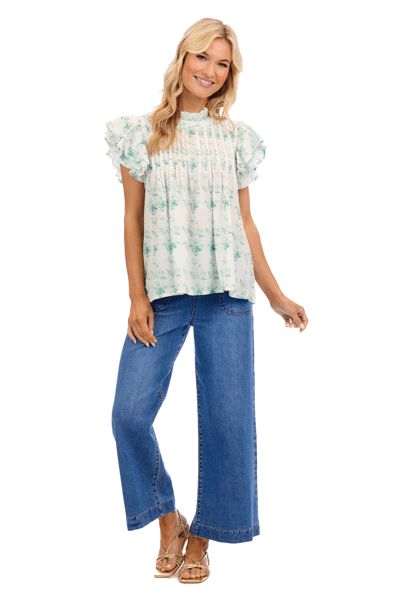 Mud Pie Dolly Flutter Top