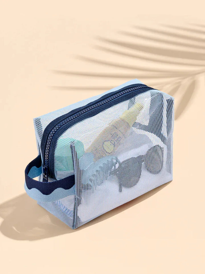 Shiraleah Camden Mesh Zipper Pouch