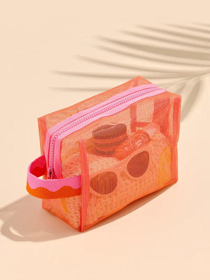 Shiraleah Camden Mesh Zipper Pouch