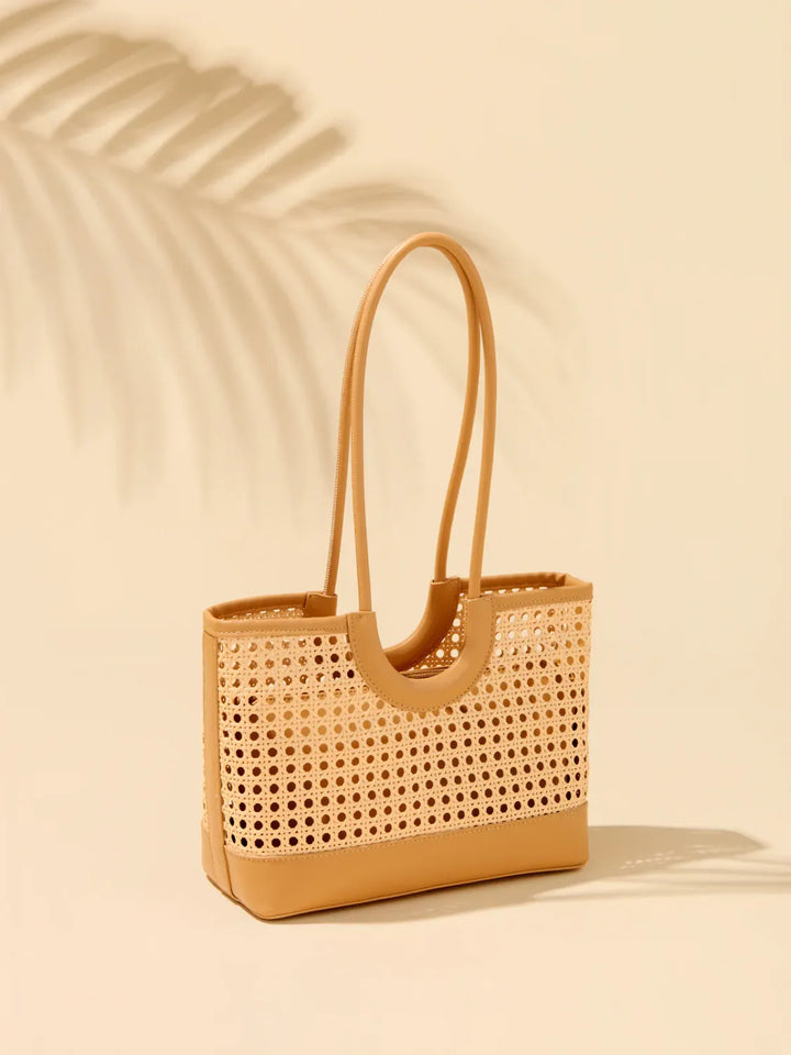 Shiraleah Lyra Mini Tote, Tan