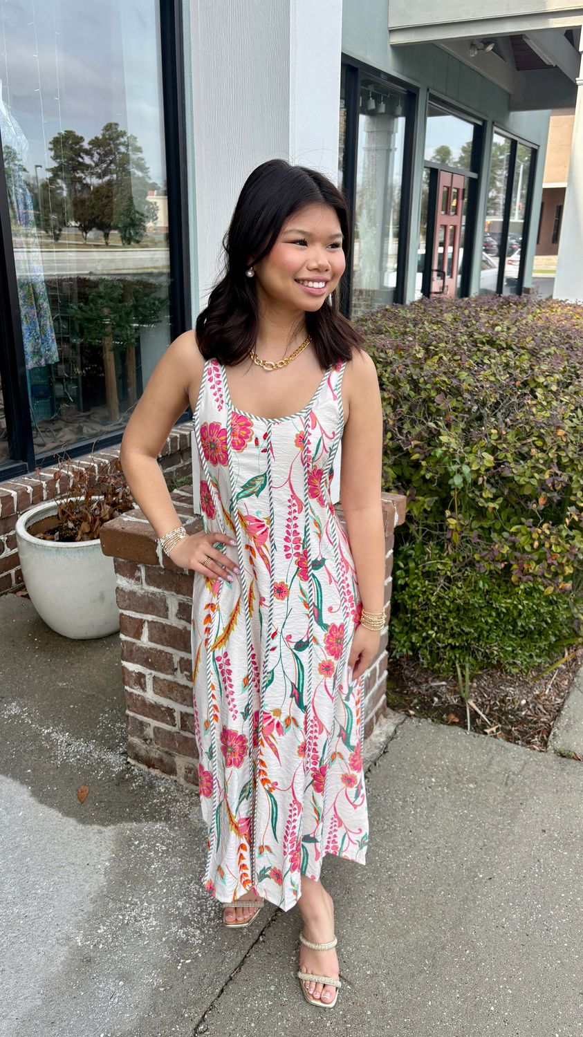 The Easy Elegance Floral Dress
