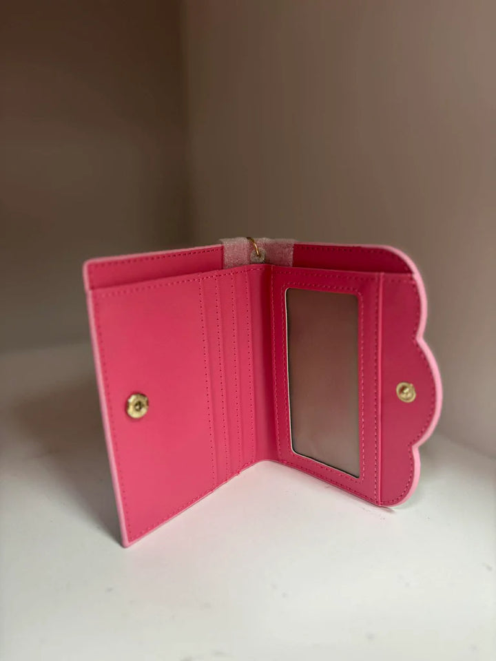 Mary Square Scalloped Wallet