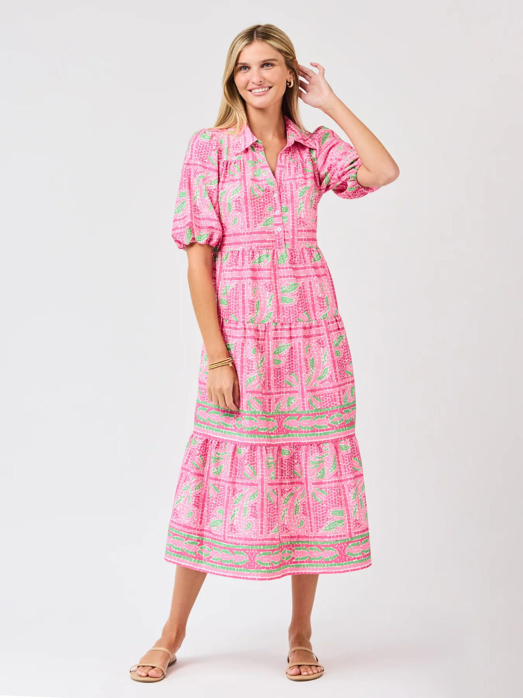 Mary Square Eloise Trellis Tiles Maxi