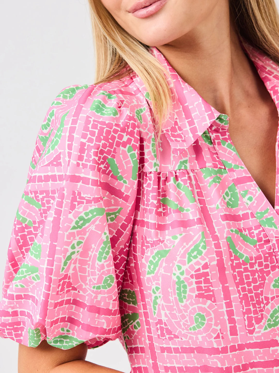 Mary Square Eloise Trellis Tiles Maxi