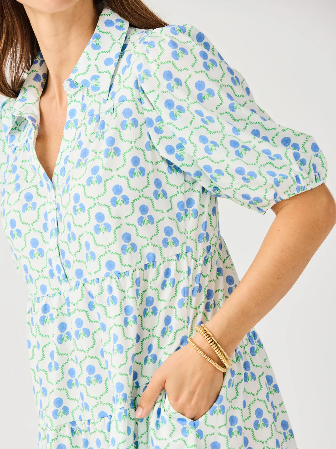 Eloise Sweetbriar Lattice Dress