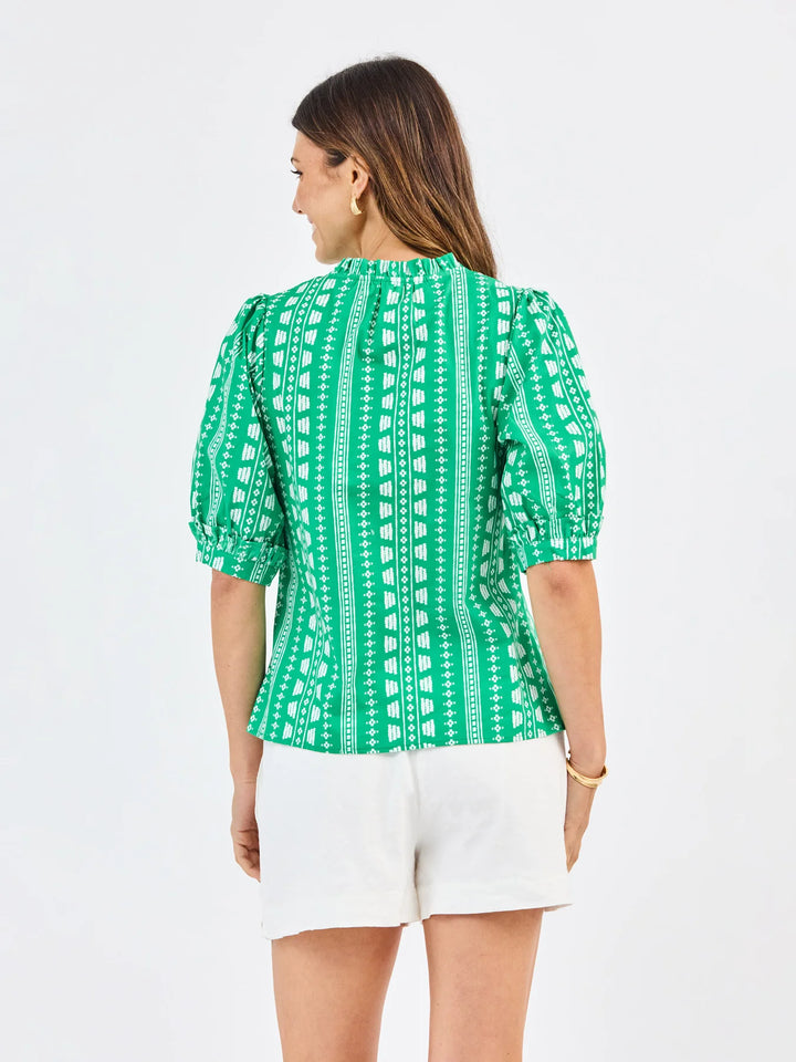 Mary Square Colette Heritage Stripes Top
