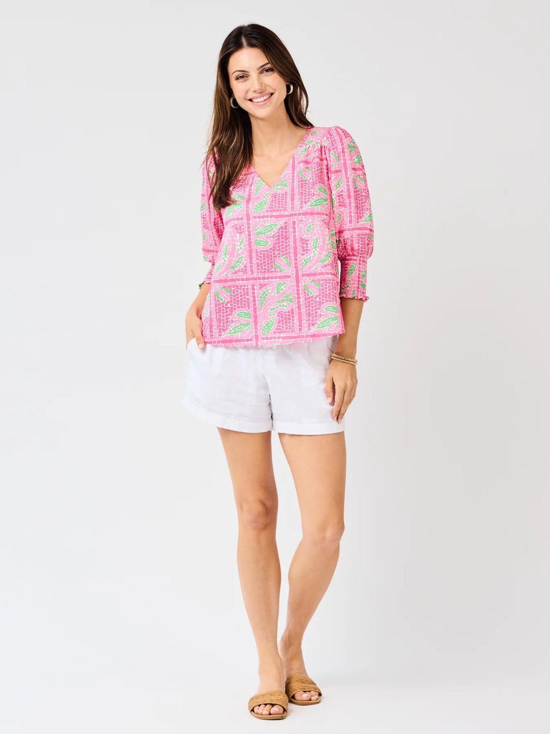 Mary Square Ashlyn Top Trellis Tiles