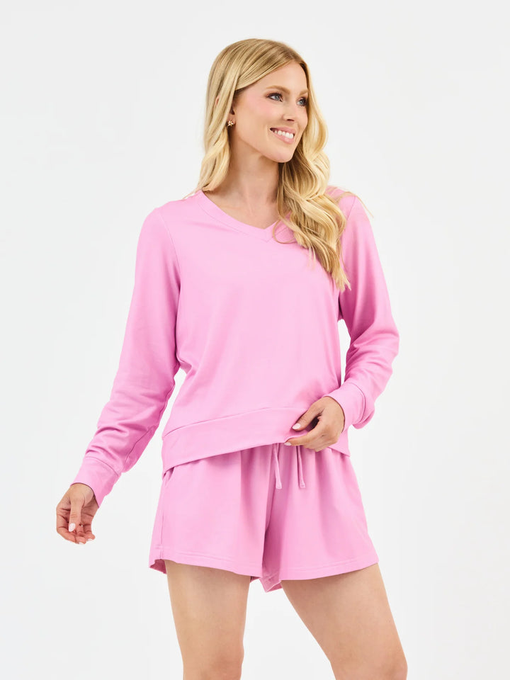 Mary Square Lilac Carly Short Set