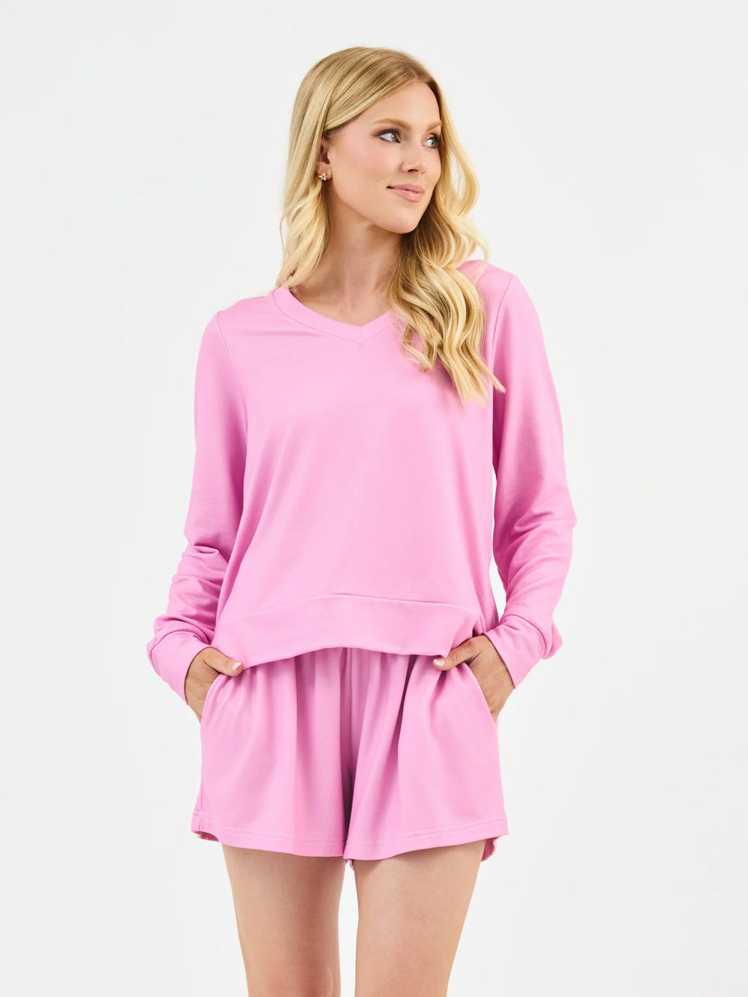 Mary Square Lilac Carly Short Set