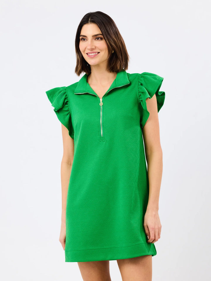 Mary Square Green Paige Dress