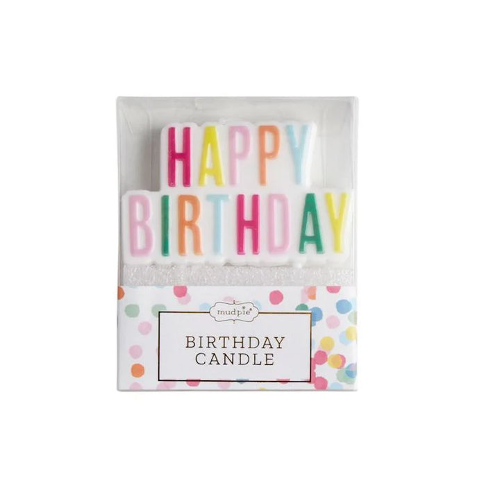 Mud Pie Birthday Candles