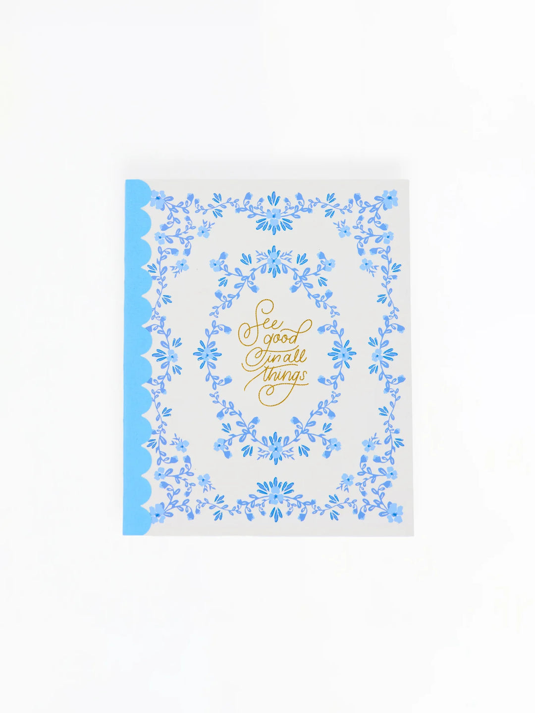 Mary Square Scallop Notebook