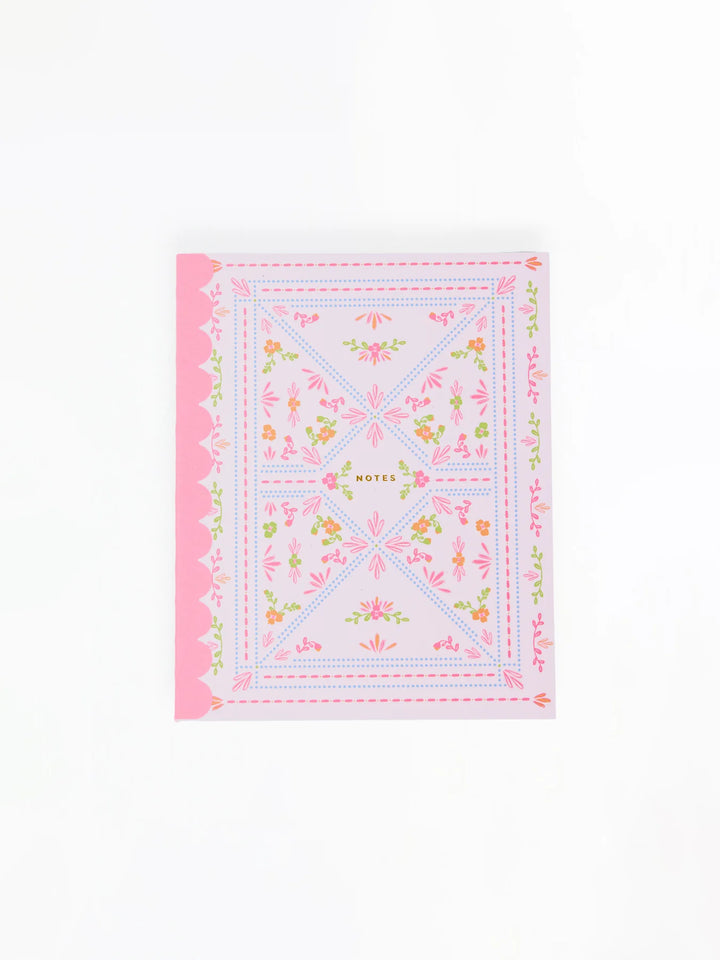 Mary Square Scallop Notebook