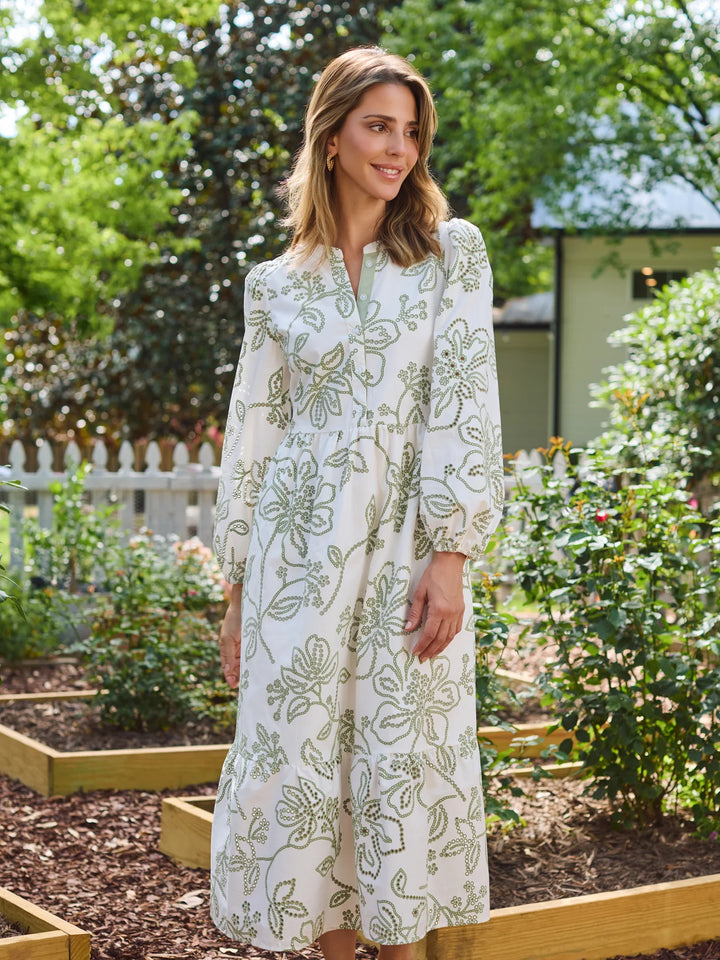 Mary Square Riley Midi Dress