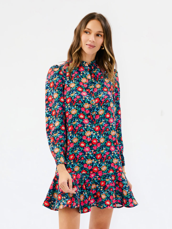 Mary Square Painted Tapestry Margot Dress