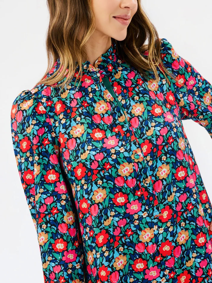 Mary Square Painted Tapestry Margot Dress