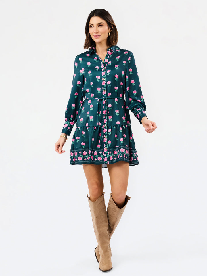 Mary Square Solstice Step Berry Maya Dress