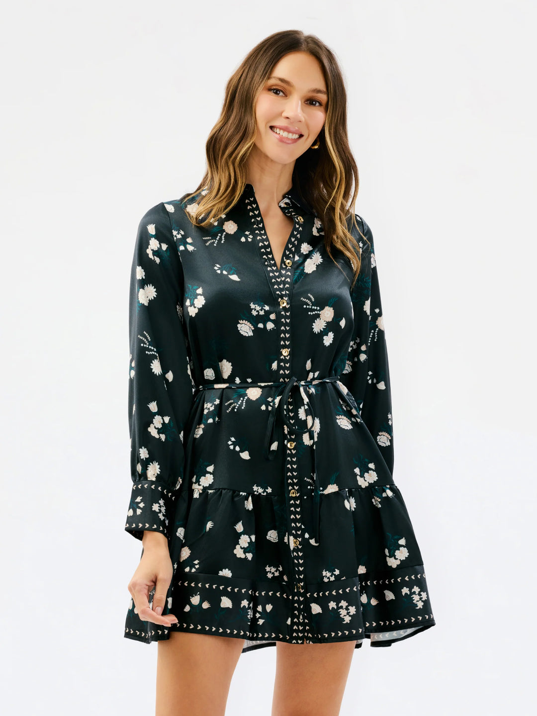 Mary SquaremMistflower Black Maya Dress