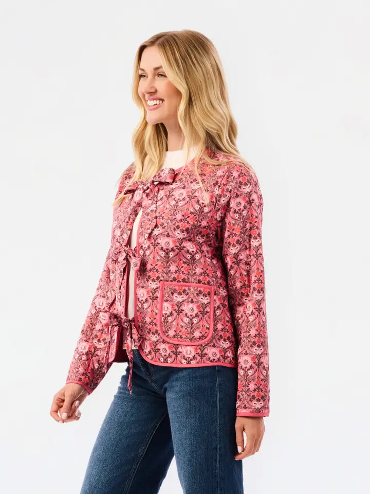 Mary Square Ashdown Abbey Pink Rosie Jacket