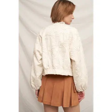 Thinking About You Embroidered Jacket