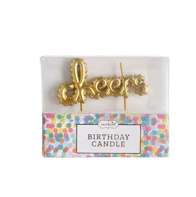 Mud Pie Birthday Candles