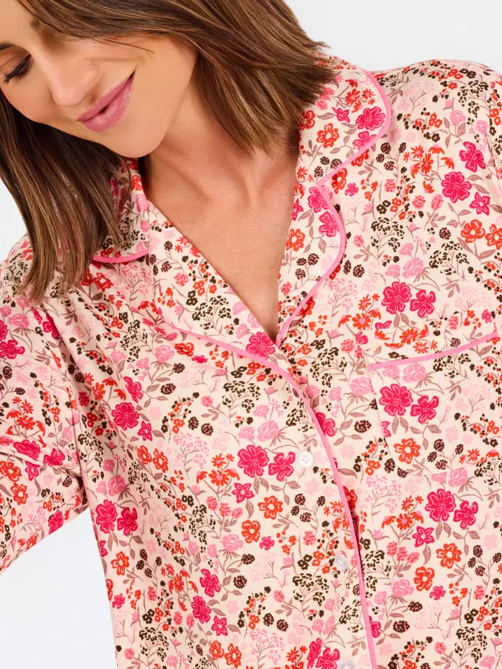 Mary Square Granada Glen Tan Charlotte Pant Set