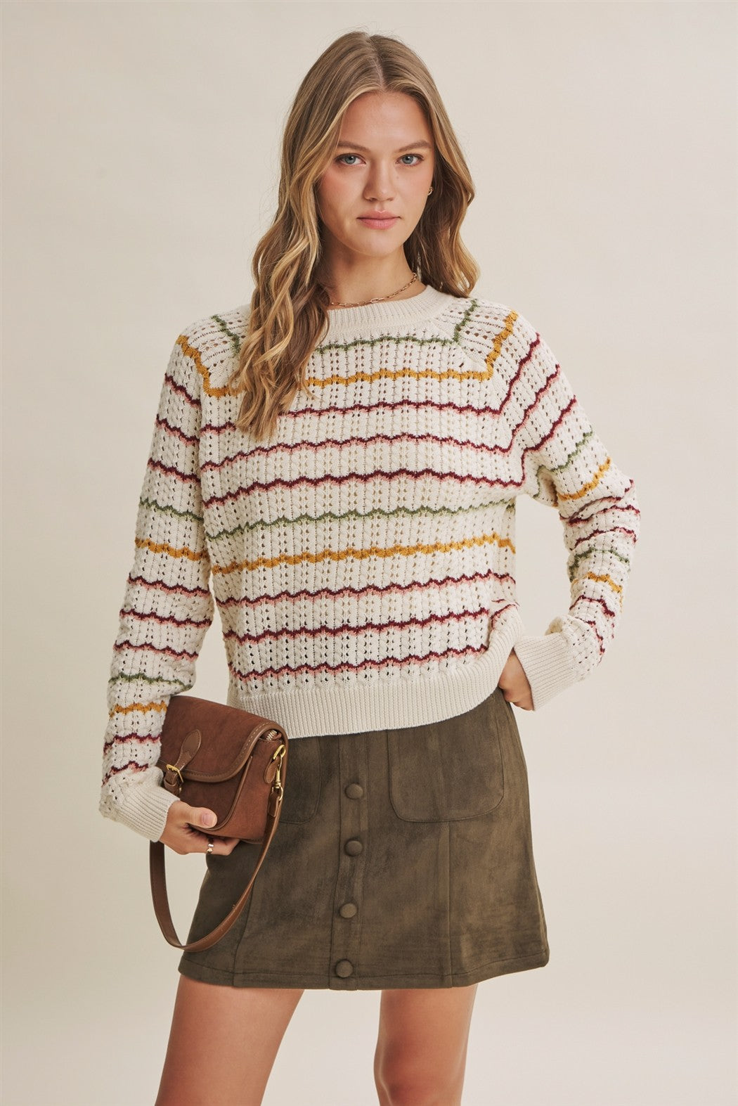 Western Suede Skirt