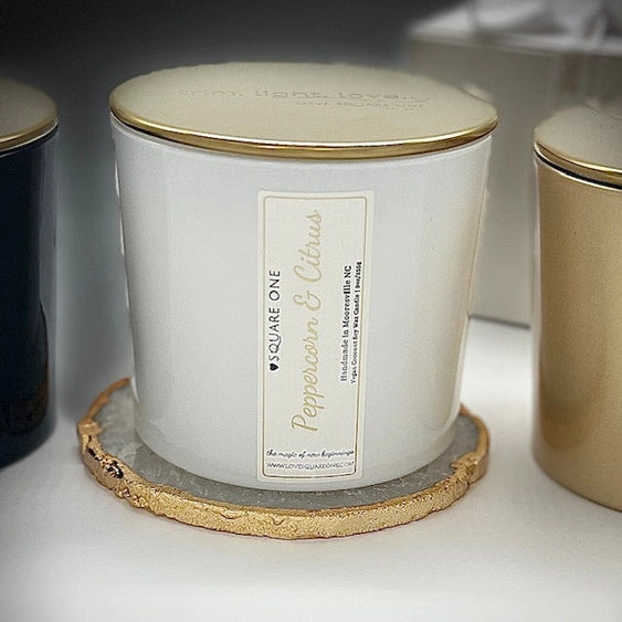 Love Square One Peppercorn &amp; Citrus Signature Candle 9oz