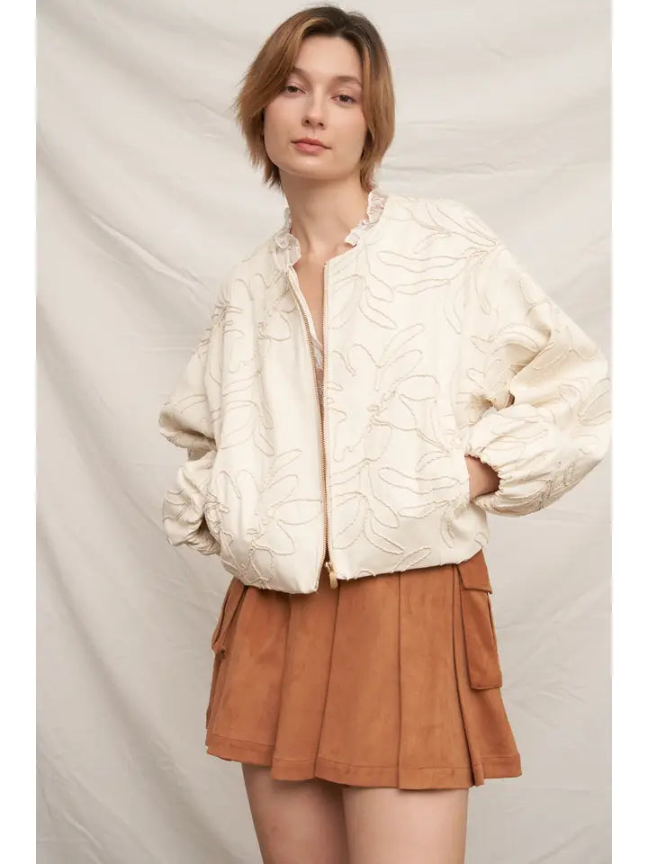 Thinking About You Embroidered Jacket