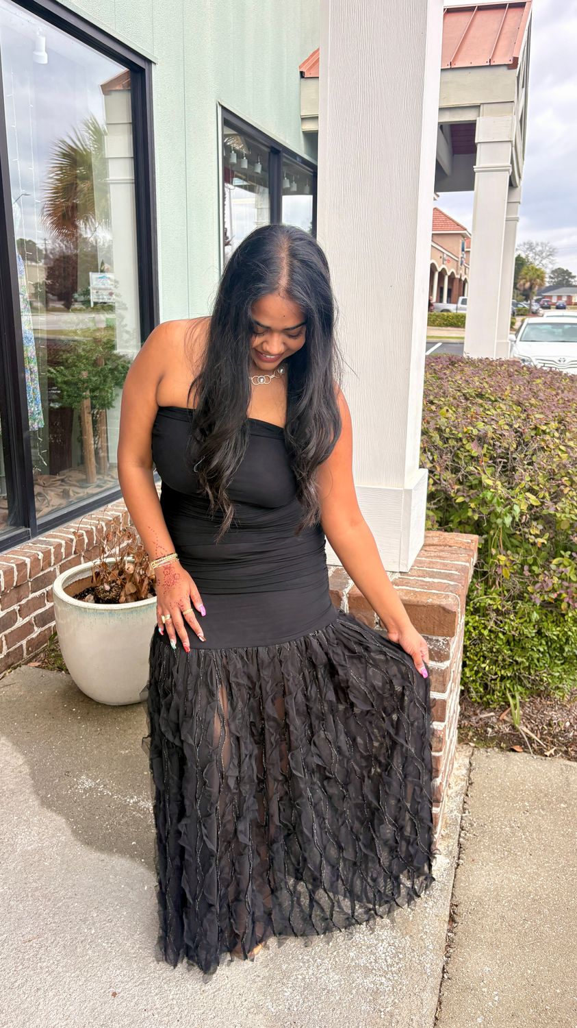Classy &amp; Chic Strapless Maxi