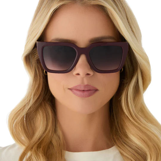 Diff Eyewear Amara Himalyan Tortoise Sunglasses