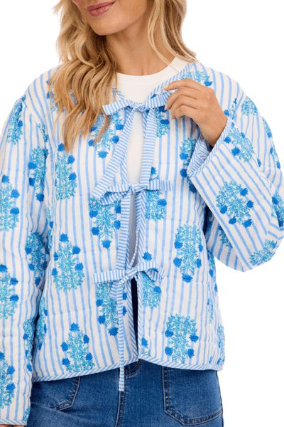 Mud Pie Teller Quilted Jacket