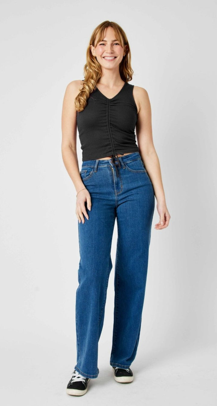 Judy Blue Aurora HW Vintage Wide Leg