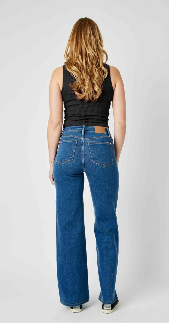 Judy Blue Aurora HW Vintage Wide Leg