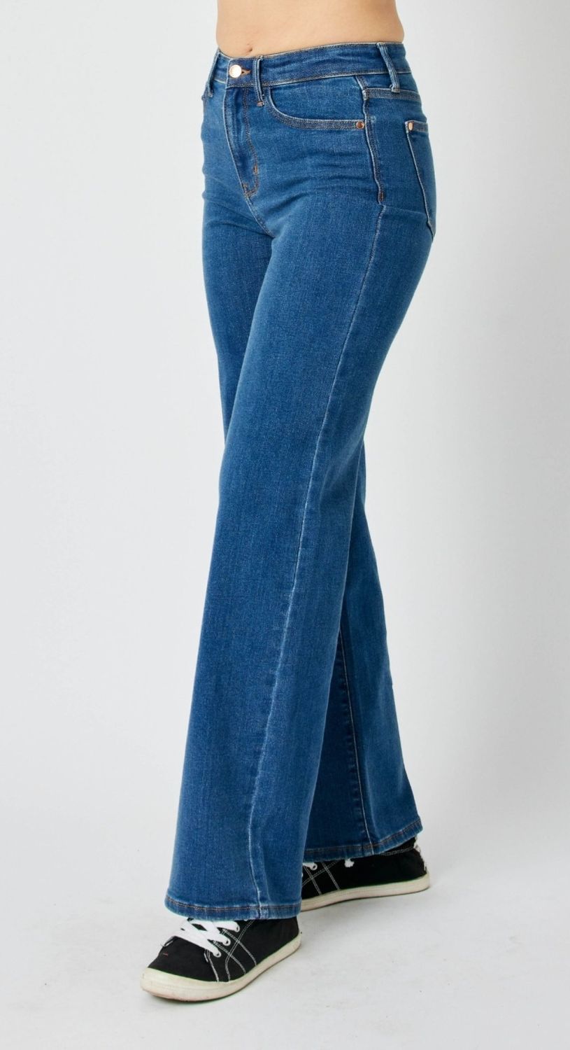 Judy Blue Aurora HW Vintage Wide Leg