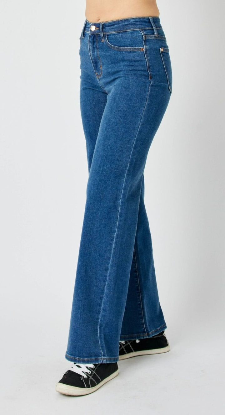Judy Blue Aurora HW Vintage Wide Leg