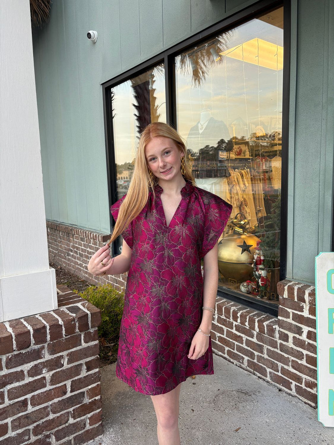 Always On Point V-neck Dress