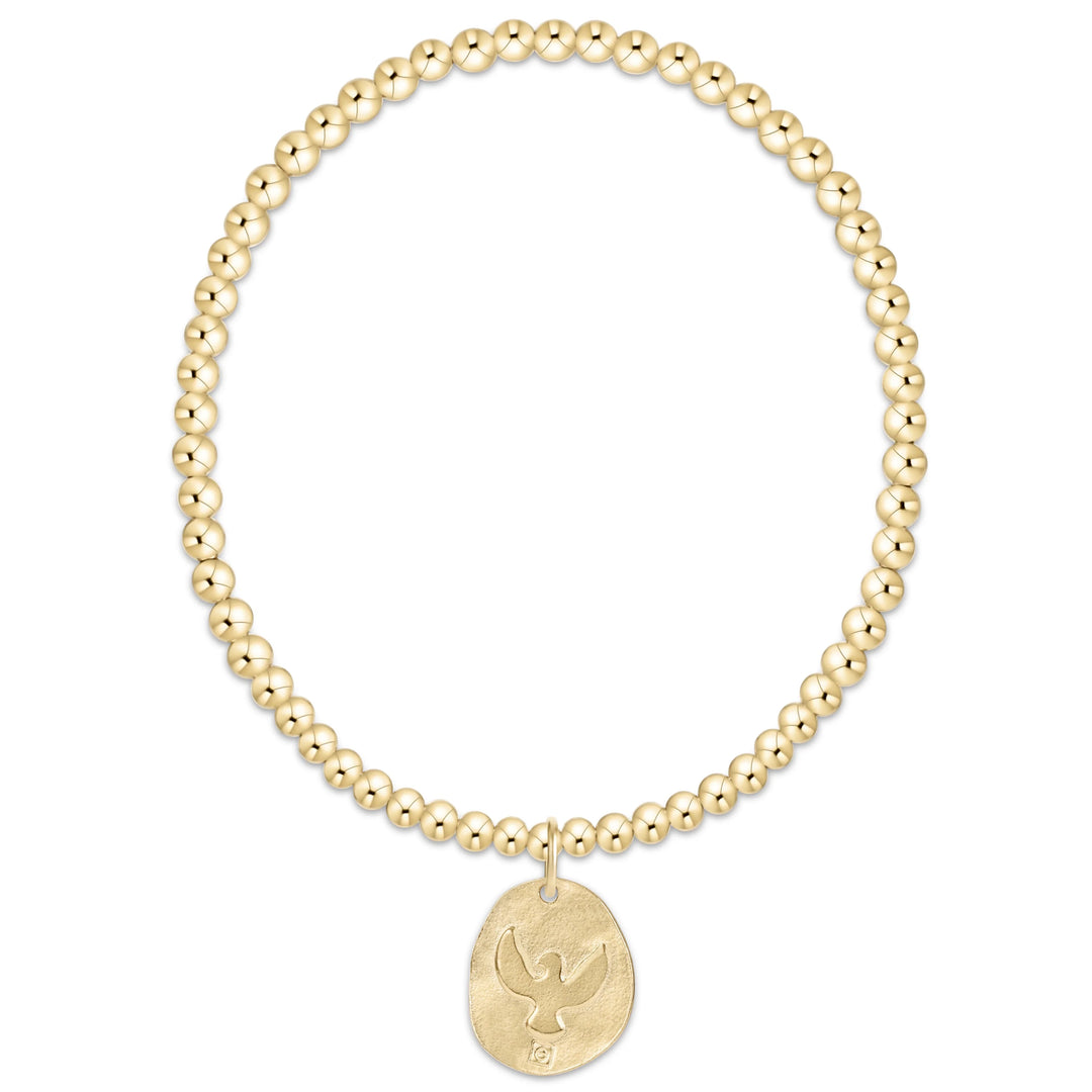 enewton Extends Classic Gold 3mm Bracelet - Inspire America Gold Disc