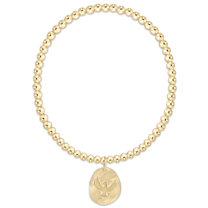 enewton Extends Classic Gold 3mm Bracelet - Inspire America Gold Disc