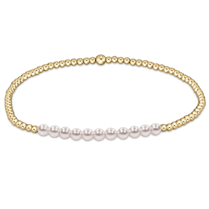 enewton Gold Bliss Pearl 3mm Bracelet