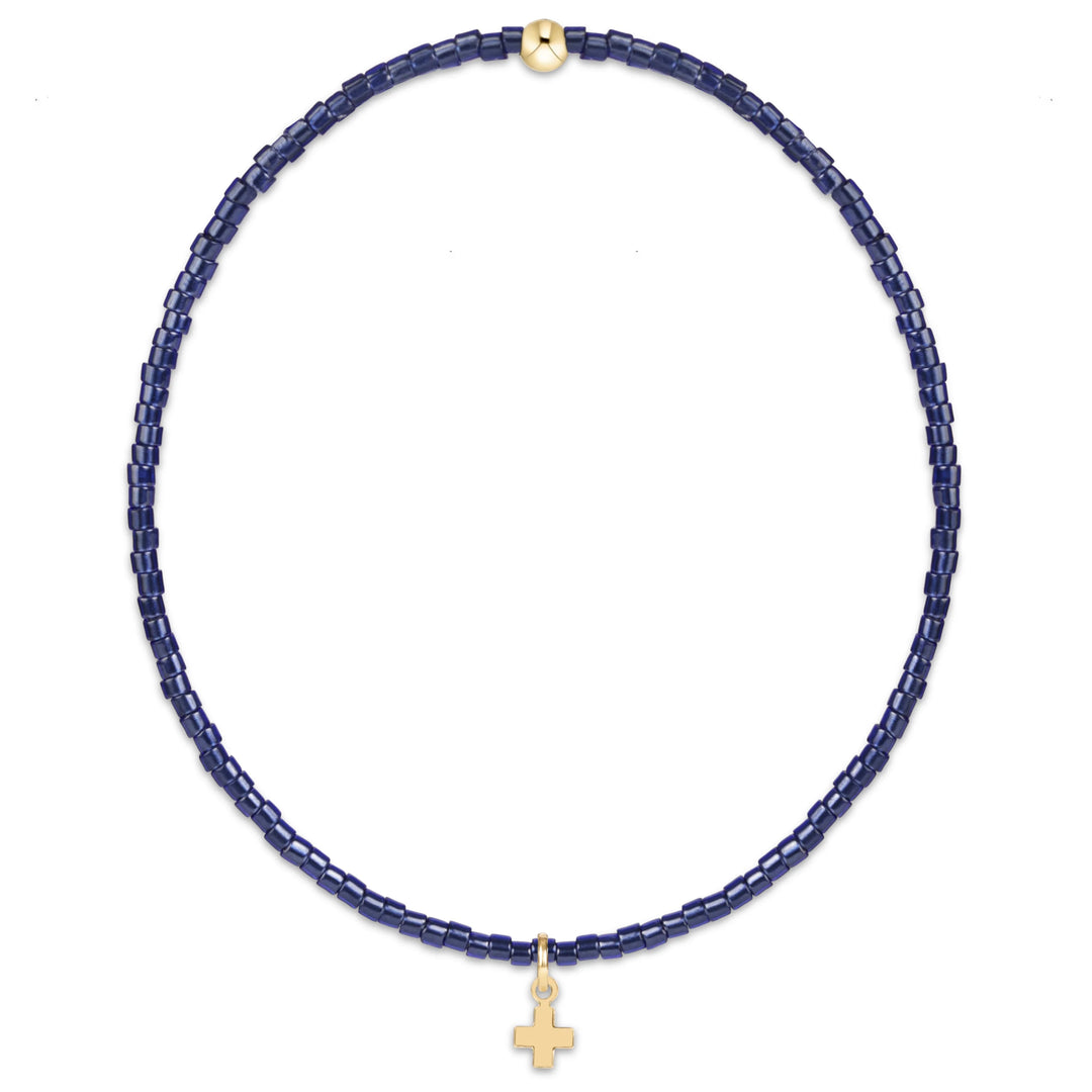 enewton Hope Classic Bracelet - Signature Cross Small Gold Charm
