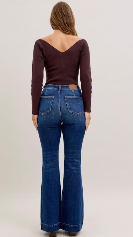 Judy Blue Bliss HW Trouser Flare