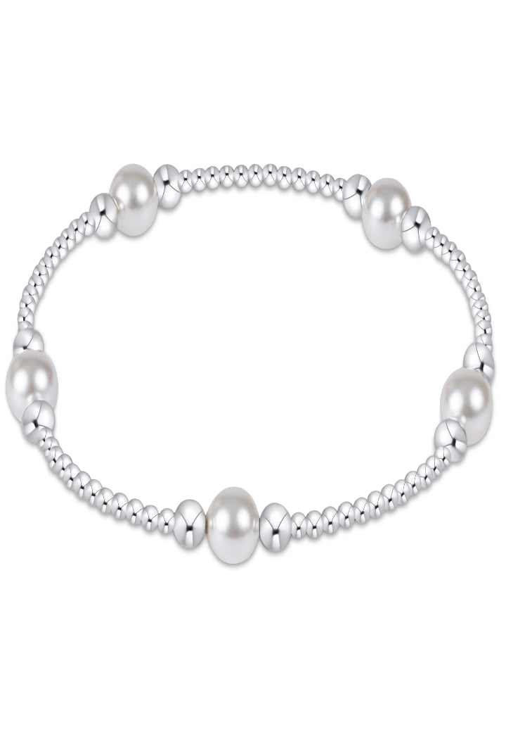 enewton Purpose Pearl 6mm Sterling Bracelet