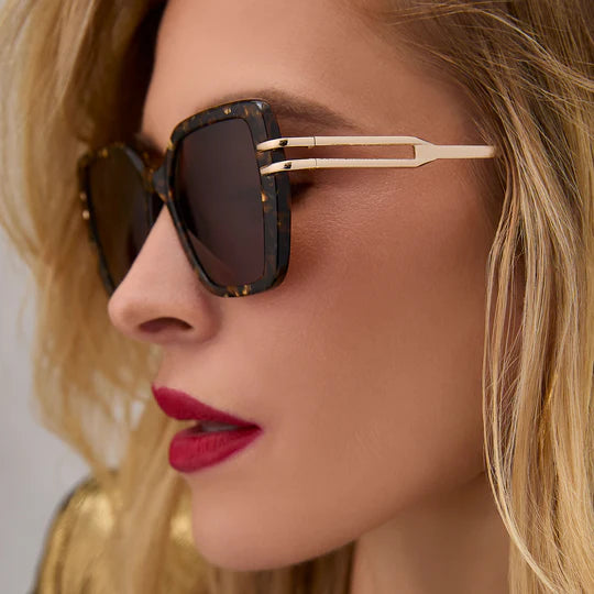 Diff Eyewear Dasha Glitter Tortoise