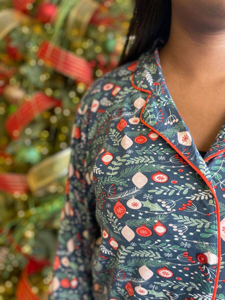 Mary Square Happy Holiday Charlotte Loungewear Set