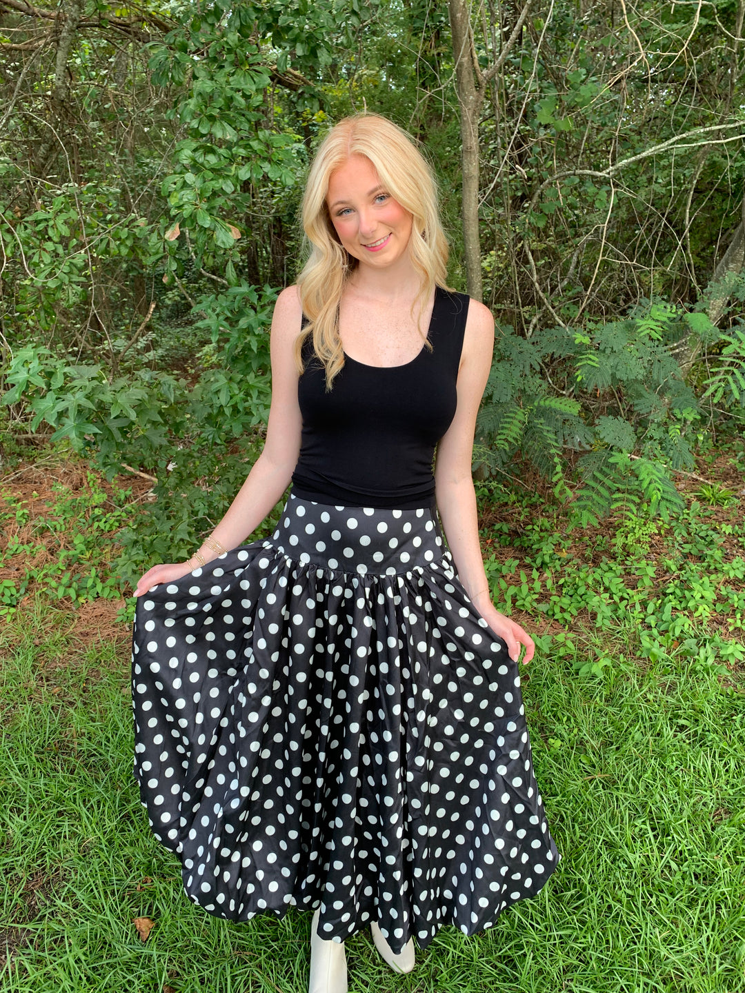 Clearly The One Midi Skirt