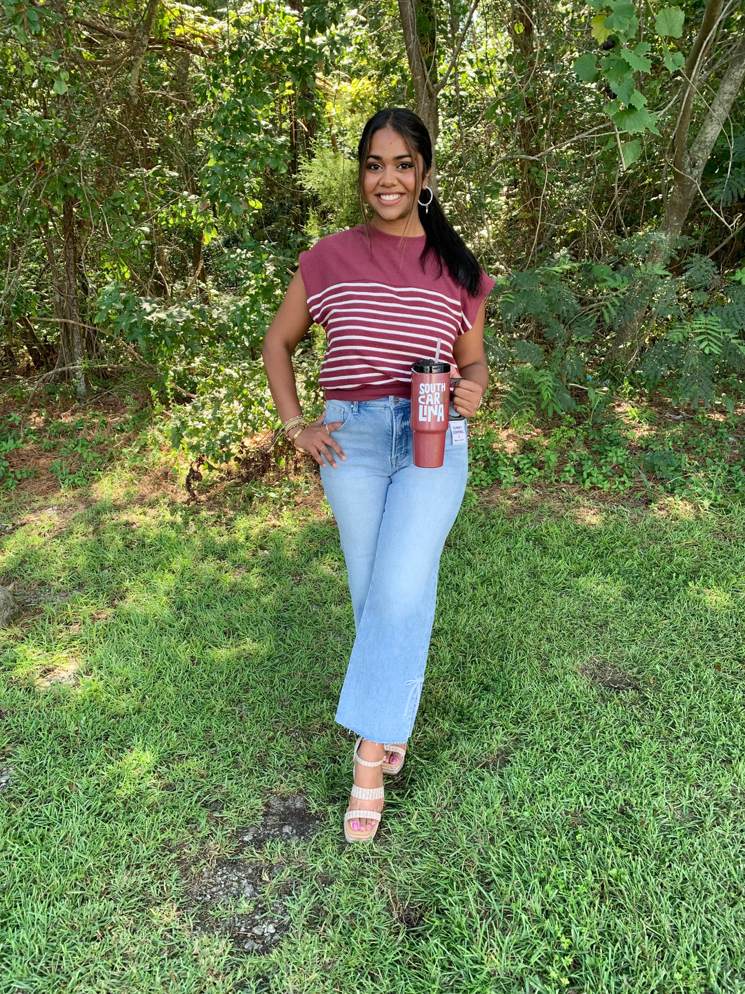 Sunday Stripe Knit Top