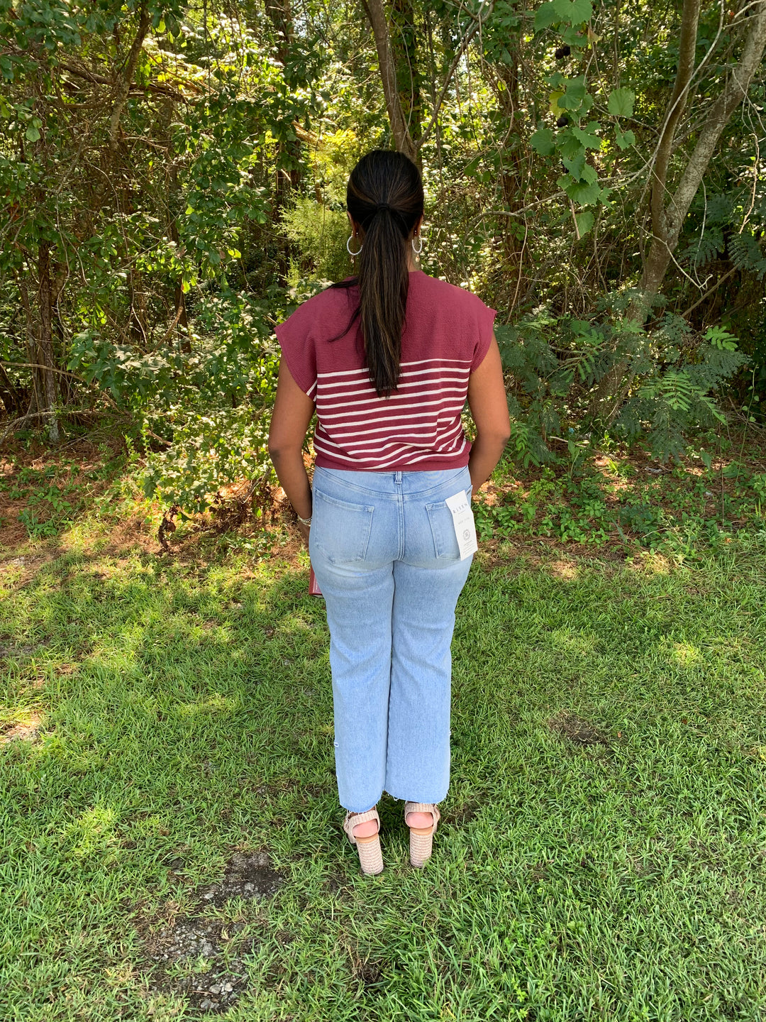 Sunday Stripe Knit Top