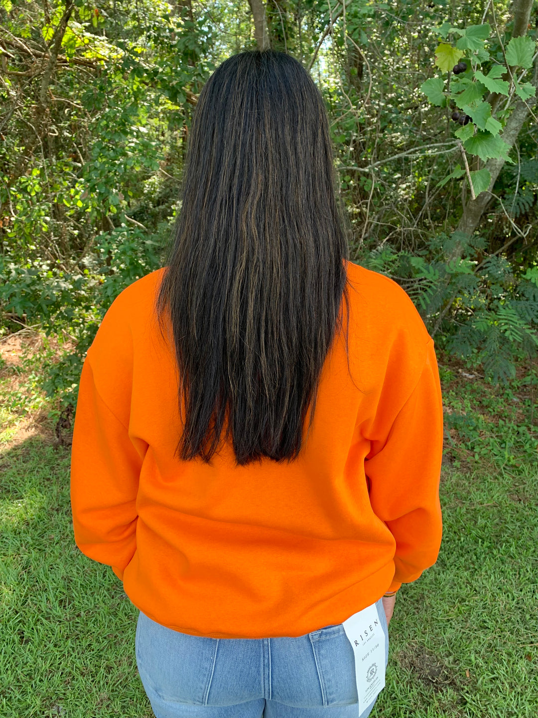 Mary Square Clemson Tiger Head Sarah Sweatshirt