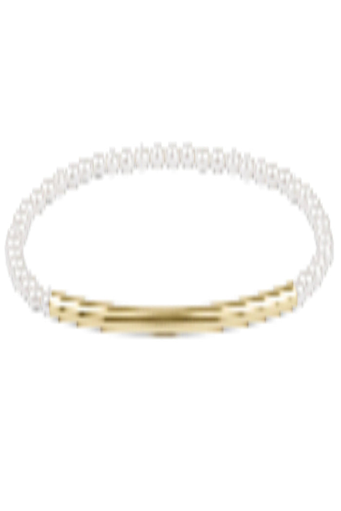 enewton Bliss Bar Smooth Pearl 3mm Bracelet